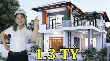 "CHIÊM NGƯỠNG" Ngôi Nhà 2 Tầng Mái Nhật Trị Giá 1.3 Tỷ Nhà Anh Minh Tại Vĩnh Phúc #KT1012