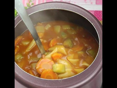 SOPA DE LEGUMES, RÁPIDA E FÁCIL DE PREPARAR