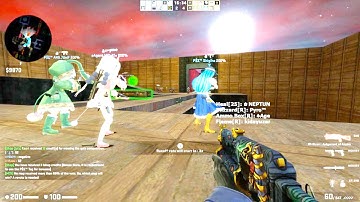 Counter Strike Global Offensive - Zombie Escape mod online gameplay on ze_the_last_chapter_v1_5 map