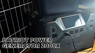 Reviewing the Patriot Power Generator 2000X by 4Patriots