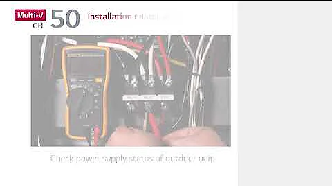 Lg CH 50 and 54 Error Codes