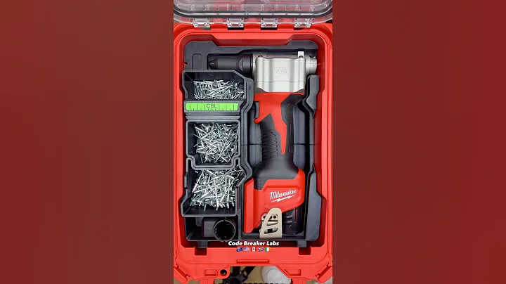 Milwaukee M12 Rivet Tool Insert UPGRADED 🔥🔥#milwaukeetools #milwaukeepackout #powertools