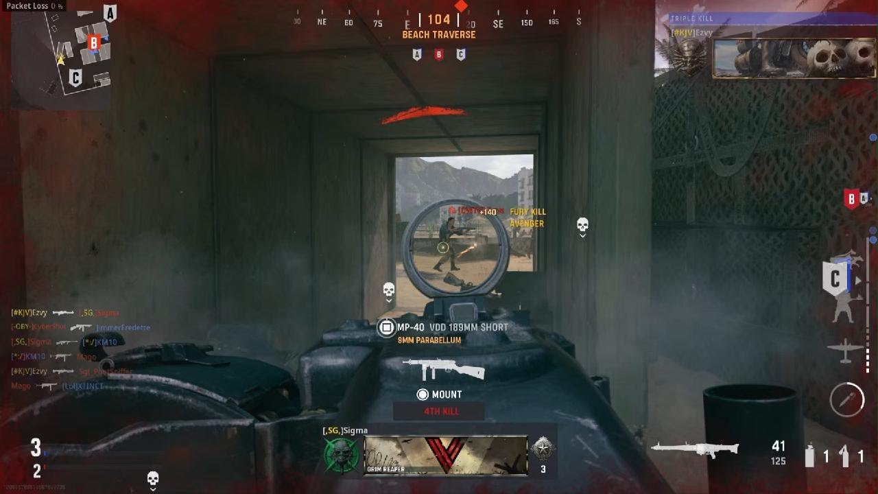 Call of Duty: Vanguard 188 KILLS SHIPMENT MG42 PS5