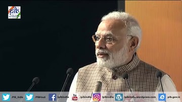 PM Narendra Modi speaks on Farmers Welfare at 5th Global Conference on Cyber Space 2017
