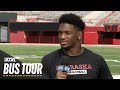 Mohamed barry talks nebraska defense  2019 btn bus tour  b1g football