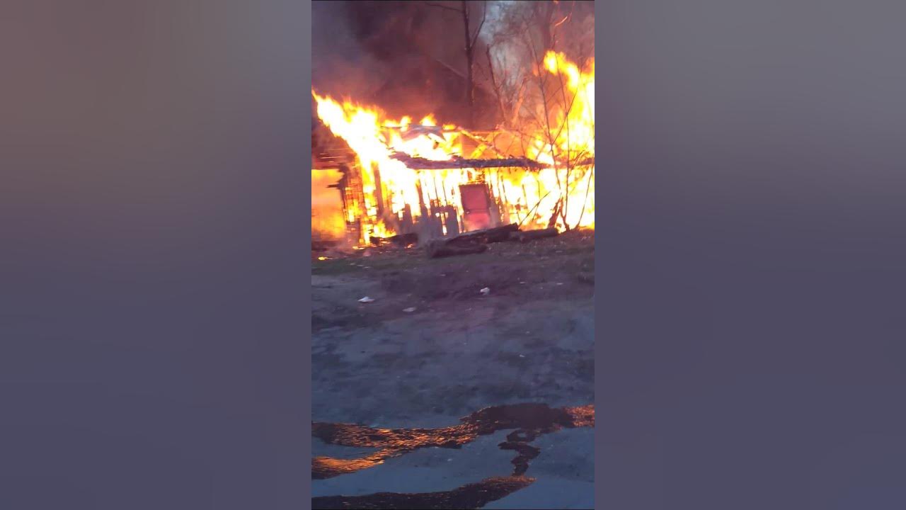 пожар в щербинке