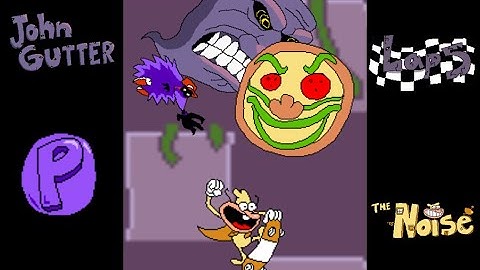 John Gutter Lap 5 P Rank as The Noise - Pizza Tower