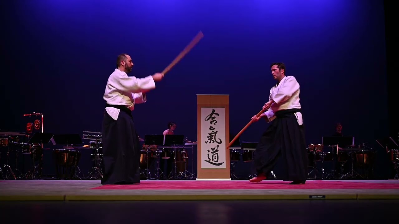 Démonstration d'Aïkido à Bordeaux pour la nuit des conservatoires 2026