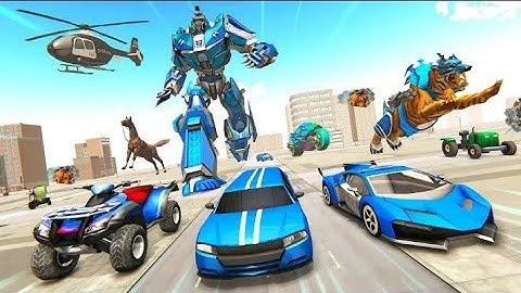 Us Police Robot Tiger - Android Gameplay