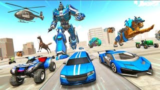 Us Police Robot Tiger - Android Gameplay screenshot 5