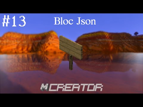 Les tutos MCreator 1.9 (V 1.6.8) - Episode 13 - Bloc personnalisé Json ...