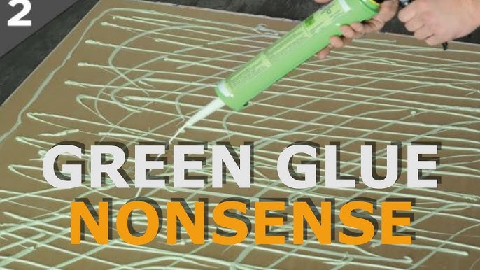 How to Use Green Glue Noise Proofing Compound