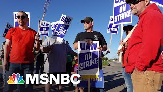 As Biden Crushes Trump’s Job Record, Workers Rally Against Billionaires