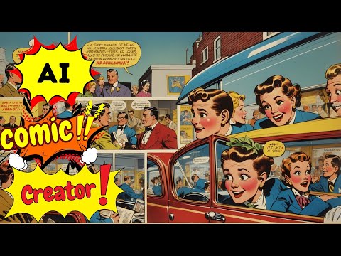 Creating Full Page Comic Books with AI Wand Comic Creator AI