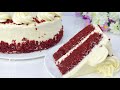 Super Moist RED VELVET CAKE Recipe With Cream Cheese Frosting