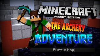 MCPE ARCHERY ADVENTURE!!! - Fun Puzzle Minigame Map w/ Friends! | Minecraft Pocket Edition screenshot 2