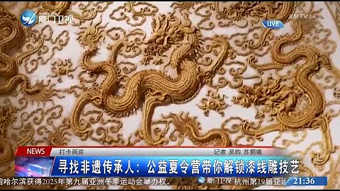 【两岸】打卡两岸｜寻找非遗传承人：公益夏令营带你解锁漆线雕技艺 - 天天要闻
