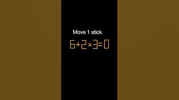 Brain test: matchstick | math riddles #braintest #matchstick #mathriddles #shorts