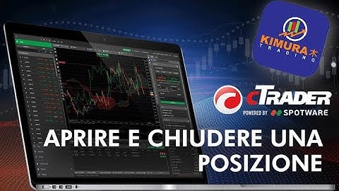 APP cTrader - Aprire e chiudere una posizione