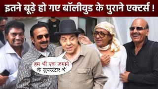 All Old Superstar Dharmendra, Ranjeet, Johnny Lever, Gulshan Grover Meet after Long Time