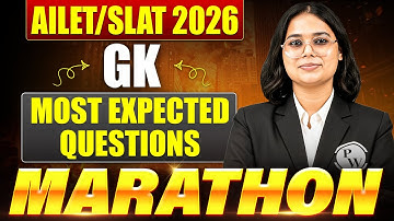 AILET/SLAT 2026 GK – Most Expected Questions Mega Marathon