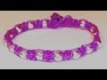 TUTORIAL DIY COMO HACER UNA PULSERA DE NUDOS DE HILO SCOBIDOU Y CUENTAS  COMO SHAMBALLA BRACELET