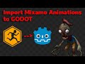 How to Import Mixamo animations in Godot 4 - Tutorial