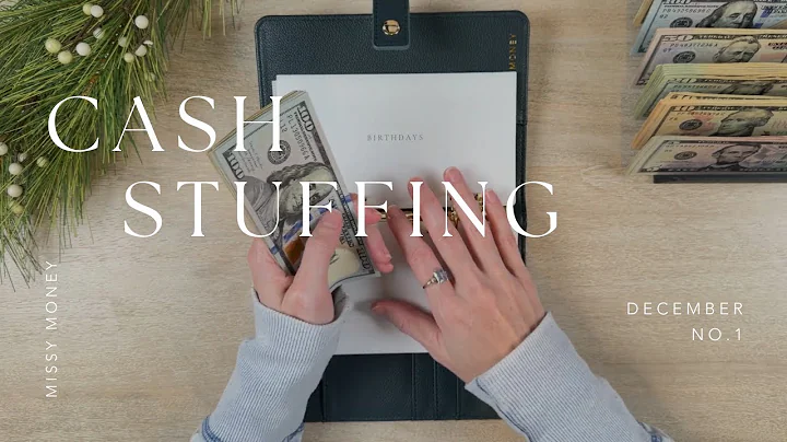 Cash Stuffing $1,650 | December No. 1 | Sinking Funds + Savings Challenges | For Beginners
