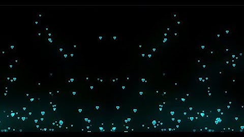 New black screen heart particles for kinemaster[Editing,avee player, editing video, WhatsApp status]