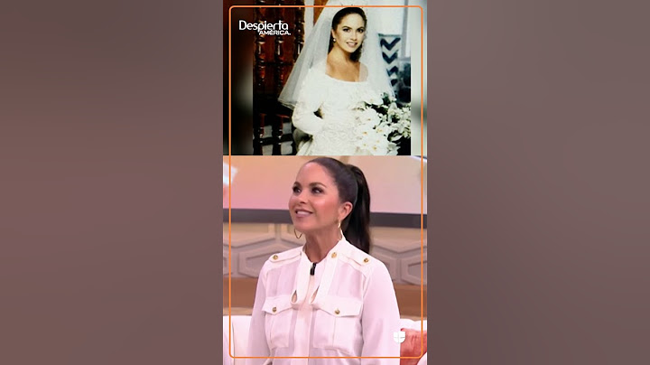 Lucero confesó quién pagó la boda con Mijares 💒🎊