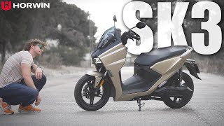 125cc ⚡️ de referência tem um novo nome  HORWIN SK3 (teste autonomia)