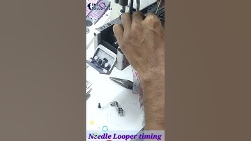 Needle looper timing Juki MF-7923D flatlock || RMG solution plus