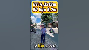 Mặt Tiền Đường Trần Hưng Đạo. P. Tân Sơn Nhì. #batdongsan#mattienduong#Bdssaigon#Tainhatot