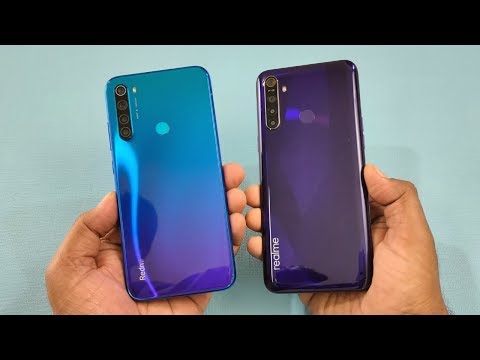 Redmi Note 8 vs Realme 5 SpeedTest  amp  Camera Comparison