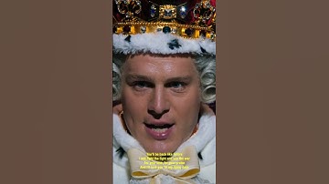 Thumbnail of You'll Be Back (3/4) - Jonathan Groff (Hamilton Musical) #vocals #lyricvideo #karaoke #instrumental