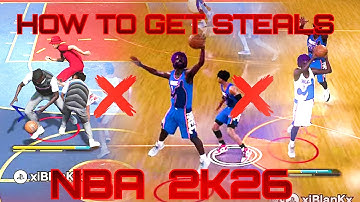 How to Get Steals EVERY GAME l NBA 2K26