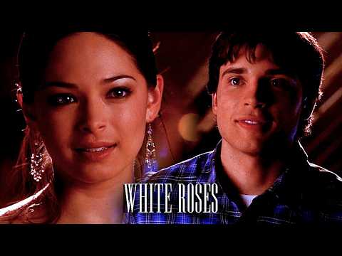 clark/lana | white roses