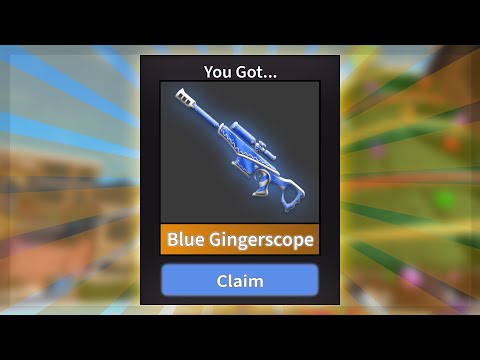 Claiming RANK #45 Blue GINGERSCOPE in MM2!