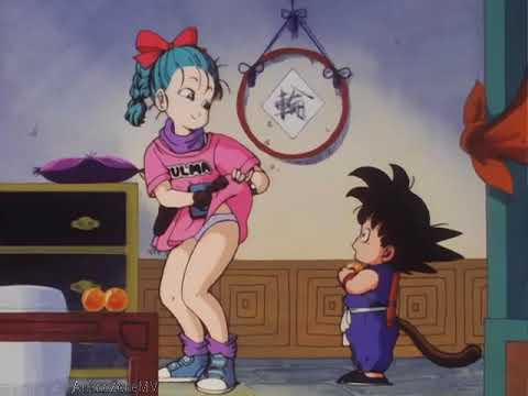 Dragon Ball Bulma Shows Her Panties To Goku