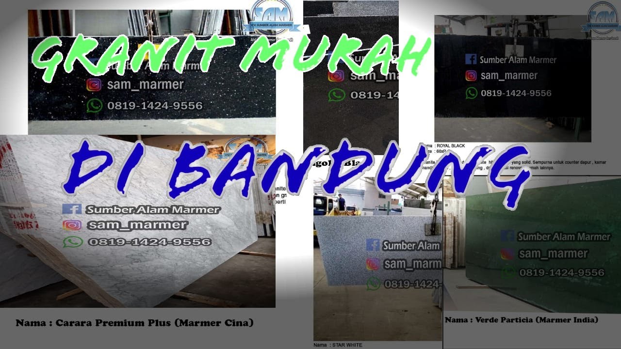  GRANIT  DAN MARMER IMPORT DI  BANDUNG  YouTube