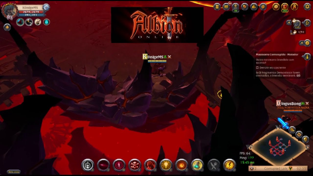 Cursed 1h Dungeon Corrupted - Albion Online #1