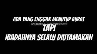 STORY WA TERBARU - OJO MUNAFIK!