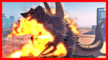 Roblox Kaiju Universe - VULKAIZEN SHOWCASE! (NEW KAIJU)