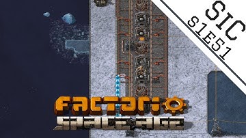 A SiC Play: Factorio - Space Age S1E51: Fixing Aquilan Logistics And Making Lithium