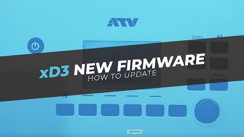 How to update the xD3 Firmware