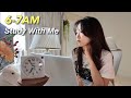 6-7 AM Study With Me LIVE | 1 Week with a Med Student