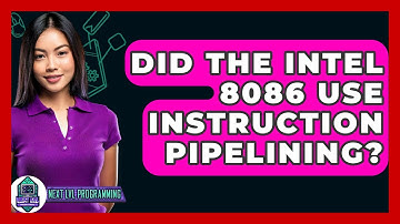 Did The Intel 8086 Use Instruction Pipelining? - Next LVL Programming