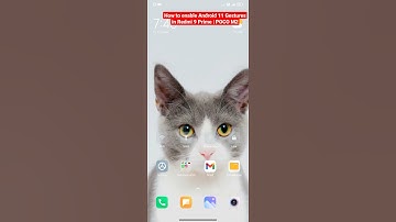 Redmi 9 Prime | POCO M2 Android 11 flat Gestures 😍after MIUI 12.5 android 11 update #miui #android11