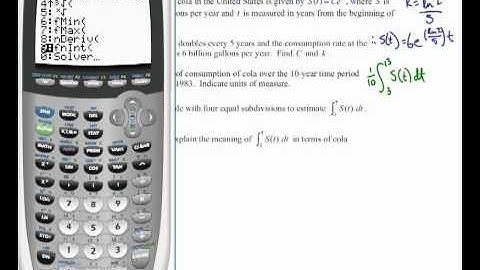 AP Rectangular and Trapezoidal Approximation FRQ 02 A