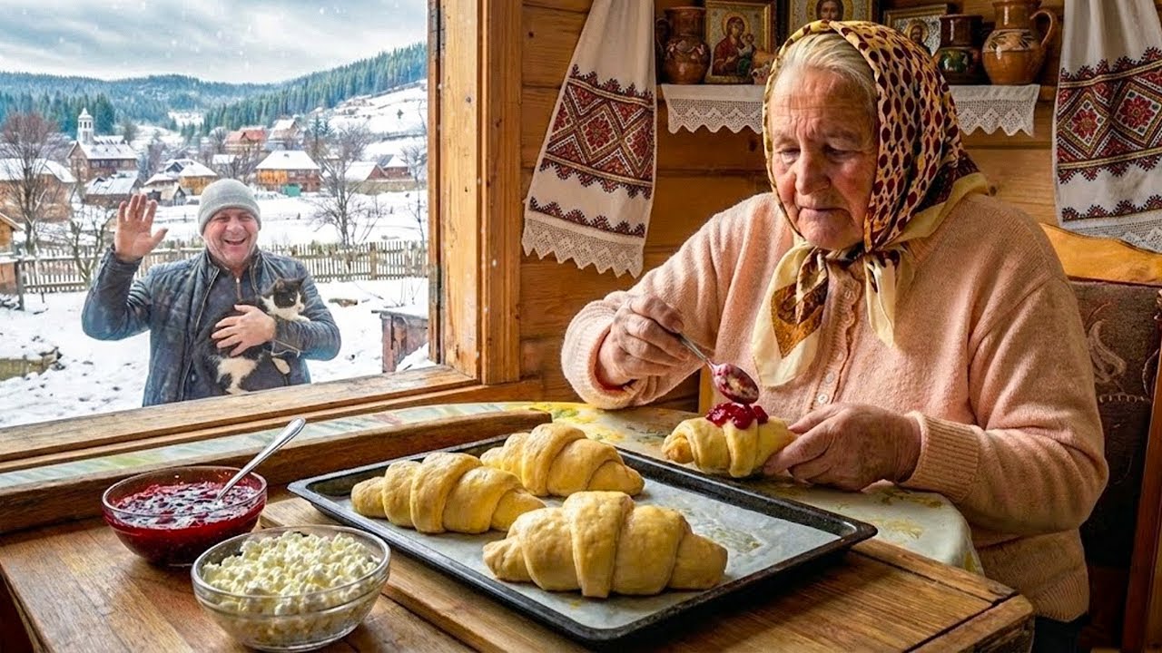 Inside Grandma Anya's World | Traditional Carpathian Mountain Village Life